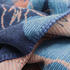 Biederlack Wohndecke Mirage grau/blau 150x200 cm