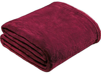 REDBEST Fleece Wohndecke Amarillo violett 130x180 cm