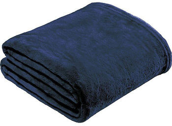 REDBEST Fleece Wohndecke Amarillo blau 130x180 cm