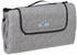 grau (10035551): Relaxdays Picknickdecke XXL 200x200cm