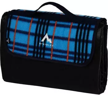 McKinley Picknick Decke Fleece Gr.2 150x130 cm blau/petrol