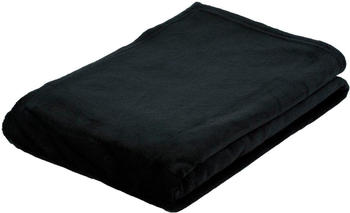 G&ouml;zze Premium Memphis Decke schwarz 220 x 240 cm