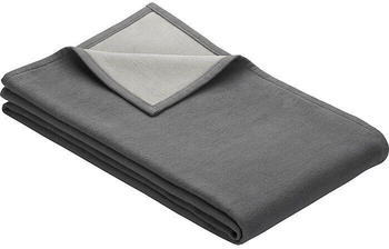 Ibena Bio Wohndecke Stockholm grau 100x140 cm