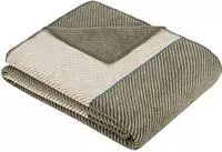 IBENA Wohndecke "Jacquard Decke Austin" 150 x 200 cm (Breite x L&auml;nge), einfarbig,