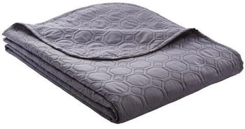 Ibena Tagesdecke Nancy 280 x 250 cm Polyester Grau Anthrazit Ibena Tagesdecke Nancy 280 x 250 cm Polyester Grau Anthrazit