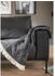 Musterring Kuscheldecke Ease 140 x 200 cm Mischgewebe Grau Anthrazit