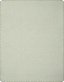 Biederlack Kuscheldecke Melange 150 x 200 cm Mischgewebe Jade Green