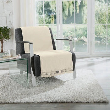 Erwin Müller Sessel- und Sofaschoner Catania braun-beige 50x200 cm Erwin Müller Sessel- und Sofaschoner Catania braun-beige 50x200 cm