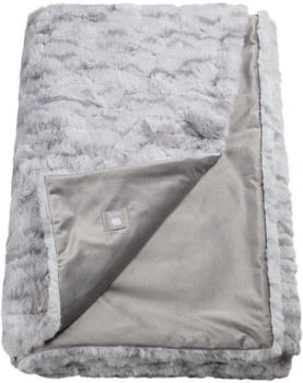 Musterring Plaid MR-Furry Grau Textil Uni 130x170 cm pflegeleicht Musterring Plaid MR-Furry Grau Textil Uni 130x170 cm pflegeleicht