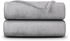 Bestlivings Kuscheldecke Cashmere Touch 200x220cm ( Silber ) Flauschige Wohndecke für Sofa, Couch und Bett