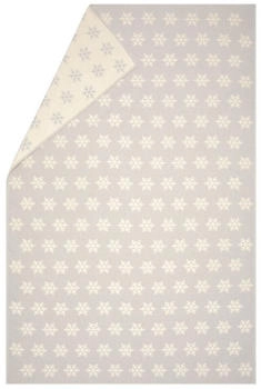 David Fussenegger Wohndecke Plaid Carla 'Schneeflocke' 135 x 200 cm Filz