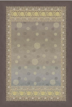 Bassetti Baumwoll-Plaid PALLAVICINO 240x250 cm GRIGIO G1