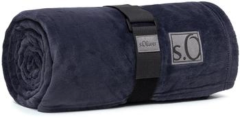 s.Oliver Wohndecke Kuschelsoft Dunkelblau (3638-660-150200)