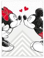 Disney Wohndecke "Disney&acute;s Mickey und Minnie Mouse" mit liebevollem Motiv,