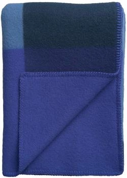 Røros Tweed Syndin Wolldecke blau "well" (1953)