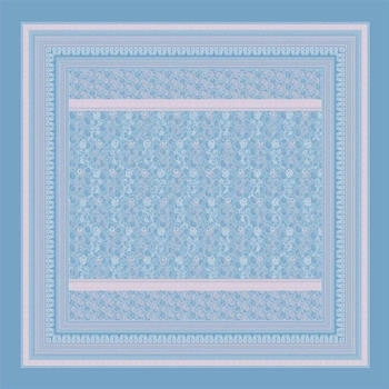 Bassetti Jacquard Tagesdecke OTELLO 180X260 cm BLAU B1