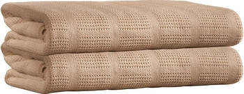 Erwin Müller Sommerdecke Trient im 2er-Pack 220x240 cm beige