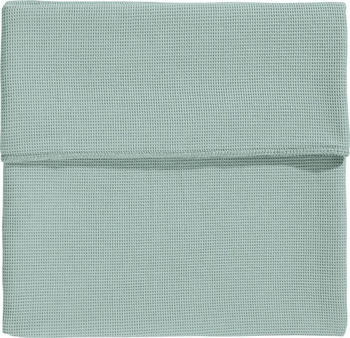 Erwin Müller Waffelpiqué Wohndecke Otranto blau/gruen 150x210 cm