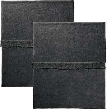 Erwin Müller Wohndecke Catania im 2er-Pack 100x150 cm anthrazit
