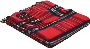 Erwin Müller Jacquard Plaid Padua 150x200 cm rot