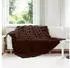 vidaXL Rutschfeste Kunstfell Decke Olite 4 pcs Kamel 240 x 270 cm (42021800)