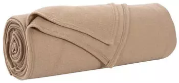 vidaXL &Uuml;berwurfdecke Kamel 210 x 140 cm Fleece (42017128)