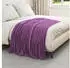 vidaXL Überwurfdecke Lila 150 x 130 cm Fleece (42016857)