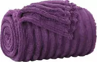vidaXL &Uuml;berwurfdecke Lila 200 x 150 cm Fleece