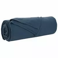 vidaXL &Uuml;berwurfdecke Marineblau 350 x 270 cm Fleece