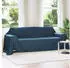 vidaXL Überwurfdecke Marineblau 350 x 270 cm Fleece (42017136)
