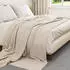 vidaXL Wohndecken 6 pcs Beige 240 x 220 cm Fleece (42017047)