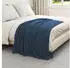 vidaXL Wohndecken 6 pcs Marineblau 130 x 150 cm Fleece (42016805)