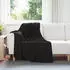 vidaXL Wohndecken 6 pcs Schwarz 170 x 130 cm Fleece (42017065)
