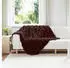 vidaXL Rutschfeste Kunstfell Decke Olite Kamel 220 x 240 cm Polyester (42021795)