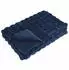 vidaXL Rutschfeste Kunstfell Decke Olite Marineblau 130 x 150 cm (42021825)