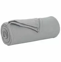 vidaXL &Uuml;berwurfdecke Grau 200 x 150 cm Fleece