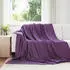 vidaXL Überwurfdecke Lila 270 x 240 cm Fleece (42017040)