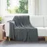 vidaXL Wohndecken 24 pcs Dunkelgrau 200 x 150 cm Fleece (42017094)