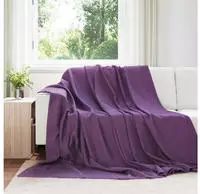 vidaXL Wohndecken 24 pcs Lila 270 x 240 cm Fleece