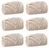 vidaXL Wohndecken 6 pcs Beige 240 x 220 cm Fleece (42016867)
