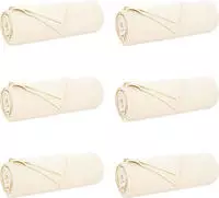 Wohndecken 6 Pcs Creme 280 X 210 Cm Fleece Vidaxl
