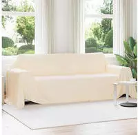 Wohndecken 6 Pcs Creme 350 X 270 Cm Fleece Vidaxl