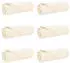 vidaXL Wohndecken 6 pcs Creme 350 x 270 cm Fleece (42017139)