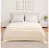 vidaXL Wohndecken 6 pcs Creme 350 x 270 cm Fleece (42017139)