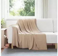 vidaXL Wohndecken 6 pcs Kamel 200 x 150 cm Fleece