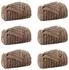 vidaXL Wohndecken 6 pcs Kamel 270 x 240 cm Fleece (42016872)