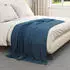 vidaXL Wohndecken 6 pcs Marineblau 170 x 130 cm Fleece (42017061)