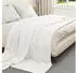 vidaXL Wohndecken 6 pcs Weiß 220 x 240 cm Fleece (42016815)