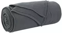 vidaXL &Uuml;berwurfdecke Dunkelgrau 170 x 130 cm Fleece