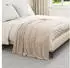 vidaXL Wohndecken 6 pcs Beige 130 x 150 cm Fleece (42016789)